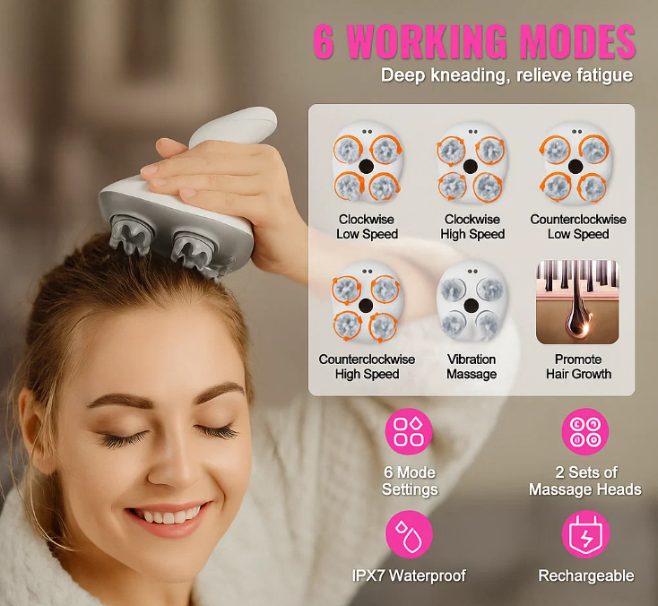 GloUp™ Head Massager